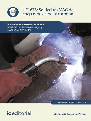 cover image of Soldadura MAG de chapas de acero al carbono. FMEC0210